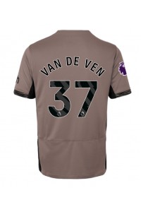 Fotbalové Dres Tottenham Hotspur Micky van de Ven #37 Dámské Třetí Oblečení 2023-24 Krátký Rukáv